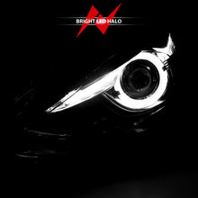 Load image into Gallery viewer, Anzo Projector Headlights With Halo Black w/Amber 14-17 Mazda 3