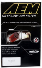 Load image into Gallery viewer, AEM Induction AEM DryFlow Air Filter - Round 2.75in ID x 6.25in OD x 8.25in H fits 2007-2014 Ford/Volvo AE-20993