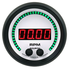Load image into Gallery viewer, Autometer 85.7mm White 0-16K RPM Tachometer Phantom Elite Digital Gauge 6798-PH
