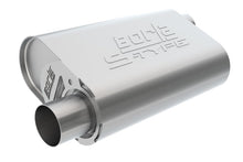 Load image into Gallery viewer, Borla CrateMuffler SBC Hot 350/383 3 inch Offset/Center 14in x 4.35in x 9in Oval Muffler 400840