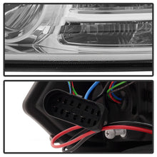 Load image into Gallery viewer, Spyder Dodge Ram 13-15 Projector Headlights Light Bar DRL Chrome PRO-YD-DR13-LBDRL-C 5080905