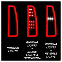 Load image into Gallery viewer, Spyder Chevy Tahoe / Suburban 15-17 LED Tail Lights - Black Smoke (ALT-YD-CTA15-LED-BSM) 5085078