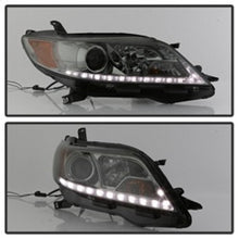 Load image into Gallery viewer, Spyder 11-14 Toyota Sienna Projector Headlights - DRL LED - Smoke PRO-YD-TSEN11-DRL-SM 5083999