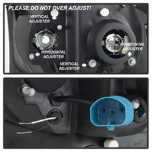 Load image into Gallery viewer, Spyder 99-04 Ford F250 Super Duty Projector Headlights - Light Bar - Black PRO-YD-FF25099V2-LB-BK 5084491