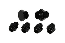 Load image into Gallery viewer, Aeromotive A4 Regulator Fitting Kit (for two (2) carbs) (4) AN-06/(1) AN-10/(1) AN-10 Plug) 15202