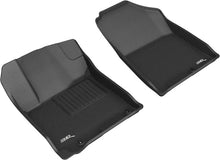 Load image into Gallery viewer, 3D MAXpider 20-21 Hyundai Venue Kagu 1st Row Floormats - Black L1HY10211509
