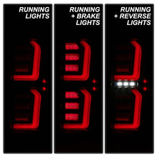 Load image into Gallery viewer, Spyder GMC Sierra 19-20 Incandescent Bulb Model Only LED Tail Lights-Black Smoke ALT-YD-GS19-LED-BSM 5000293