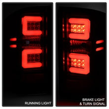 Load image into Gallery viewer, Spyder Chevy 1500 14-16 Light Bar LED Tail Lights Blk ALT-YD-CS14-LBLED-BK 5079985