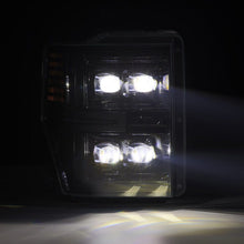 Load image into Gallery viewer, AlphaRex 08-10 Ford F250-550 NOVA-Series LED Projector Headlights Alpha-Blk w/Activ Light/Seq Signal 880311 *Discontinued