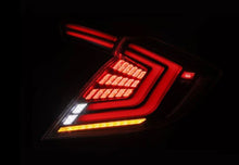Load image into Gallery viewer, AlphaRex 16-21 Honda Civic Hatchback / Type-R FK8 Nova-Series LED Tail Lights (Pair) - Black 676020 *Discontinued