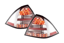 Load image into Gallery viewer, Mercedes W203 Chrome Clear LED Tail Lights (2001-2004)