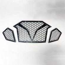 Load image into Gallery viewer, 3 Piece Laser Cut Steel Grille RZR PRO R &amp; Turbo R