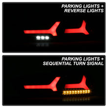 Load image into Gallery viewer, Spyder Mitsubishi Lancer/Evolution X 08-14 V2 LED Tail Lights - Black ALT-YD-ML08V2-SEQ-BK 5088130