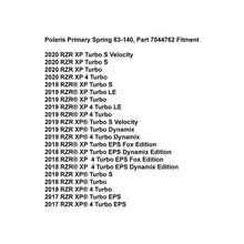 Load image into Gallery viewer, OEM Polaris Primary Clutch Spring 7044762 for RZR XPT 2017-2020