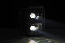Load image into Gallery viewer, AlphaRex 08-10 Ford F250-550 LUXX-Series LED Projector Headlights Alpha-Blk w/Activ Light/Seq Signal 880313 *Discontinued
