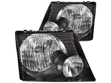 Load image into Gallery viewer, Anzo 2002-2005 Ford Explorer Crystal Headlights Black