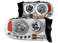 Load image into Gallery viewer, Anzo 1997-2004 Dodge Dakota Crystal Headlights Chrome 1pc