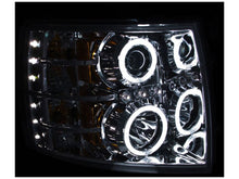 Load image into Gallery viewer, Anzo 2007-2013 Chevrolet Silverado 1500 Projector Headlights w/ Halo Chrome