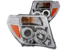 Load image into Gallery viewer, Anzo 2005-2008 Nissan Frontier Projector Headlights w/ Halo Chrome