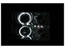 Load image into Gallery viewer, Anzo 2007-2013 Gmc Sierra 1500 Projector Headlights w/ Halo Chrome