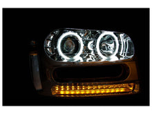 Load image into Gallery viewer, Anzo 2002-2009 Chevrolet Trailblazer Projector Headlights w/ Halo Chrome
