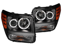 Load image into Gallery viewer, Anzo 2007-2012 Dodge Nitro Projector Headlights w/ Halo Black (CCFL)