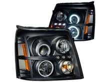 Load image into Gallery viewer, Anzo 2002-2006 Cadillac Escalade Projector Headlights w/ Halo Black (CCFL)