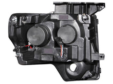Load image into Gallery viewer, Anzo 2009-2014 Ford F-150 Projector Headlights w/ Halo Chrome (CCFL)