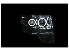 Load image into Gallery viewer, Anzo 2009-2014 Ford F-150 Projector Headlights w/ Halo Chrome (CCFL)