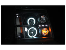 Load image into Gallery viewer, Anzo 2003-2006 Cadillac Escalade Projector Headlights w/ Halo Black (CCFL)
