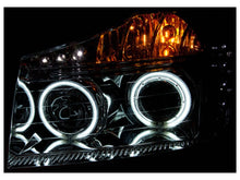 Load image into Gallery viewer, Anzo 2008-2015 Nissan Titan Projector Headlights w/ Halo Chrome (CCFL)