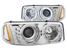 Load image into Gallery viewer, Anzo 1999-2006 Gmc Sierra 1500 Projector Headlights w/ Halo Chrome