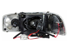 Load image into Gallery viewer, Anzo 1999-2006 Gmc Sierra 1500 Projector Headlights w/ Halo Chrome