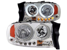 Load image into Gallery viewer, Anzo Projector Headlights With Halo Chrome 97-04 Dodge Dakota