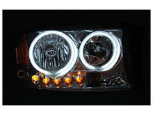 Load image into Gallery viewer, Anzo Projector Headlights With Halo Chrome 97-04 Dodge Dakota