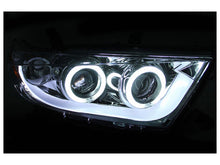 Load image into Gallery viewer, Anzo 2011-2013 Toyota Highlander Projector Headlights w/ Halo Chrome Halo
