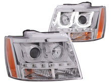 Load image into Gallery viewer, Anzo 2007-2013 Chevrolet Avalanche Projector Headlights w/ U-Bar Chrome