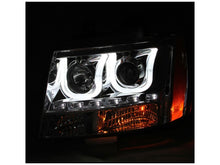 Load image into Gallery viewer, Anzo 2007-2013 Chevrolet Avalanche Projector Headlights w/ U-Bar Chrome