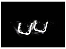 Load image into Gallery viewer, Anzo 2011-2013 Toyota Highlander Projector Headlights w/ U-Bar Black