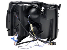 Load image into Gallery viewer, Anzo 2007-2013 Chevrolet Silverado 1500 Projector Headlights w/ U-Bar Black