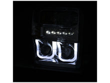 Load image into Gallery viewer, Anzo 2008-2010 Ford F-250 Projector Headlights w/ U-Bar Chrome
