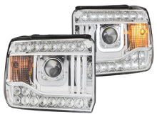 Load image into Gallery viewer, Anzo 2014-2015 Gmc Sierra Projector Headlights w/ U-Bar Chrome