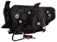 Load image into Gallery viewer, Anzo 2014-2015 Toyota Tundra Projector Headlights w/ U-Bar Black w/ DRL