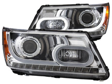 Load image into Gallery viewer, Anzo 2009-2014 Dodge Journey Projector Headlights w/ Plank Style Chrome