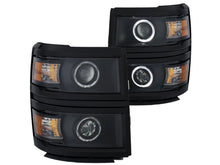 Load image into Gallery viewer, Anzo 2014-2015 Chevrolet Silverado Projector Headlights Chrome G2