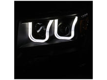 Load image into Gallery viewer, Anzo 2009-2014 Ford F-150 Projector Headlights w/ U-Bar Black Amber (HID TY