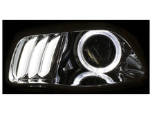 Load image into Gallery viewer, Anzo Jeep Cherokee 14-18 Projector H.L Chrome Clear With LED Halo