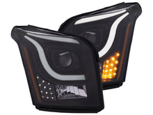 Load image into Gallery viewer, Anzo 2015-2016 Gmc Yukon Projector Headlights w/Plank Style Switchback Blck