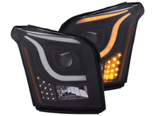 Load image into Gallery viewer, Anzo 2015-2016 Gmc Yukon Projector Headlights w/Plank Style Switchback Blck