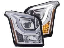 Load image into Gallery viewer, Anzo 2015-2016 Gmc Yukon Projector Headlights w/ Plank Style Switchback Chr
